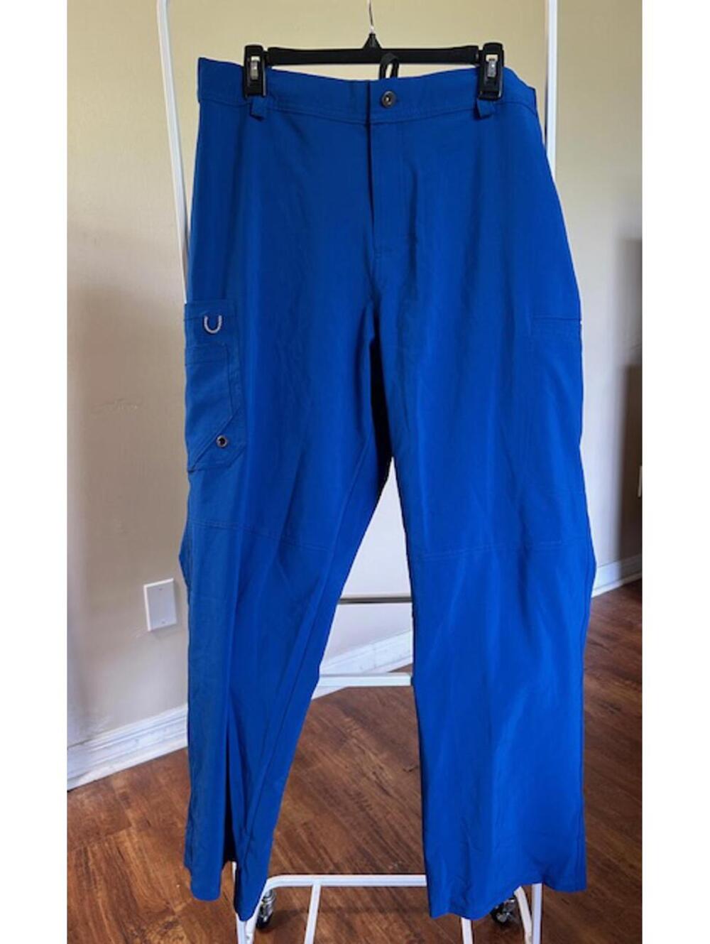 Infinity by Cherokee Uniforms Men's Modern Fit Blue Scrub Pants Size Large NWT